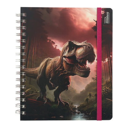 Libreta Dinosaurios Book, pasta dura, 100 hojas