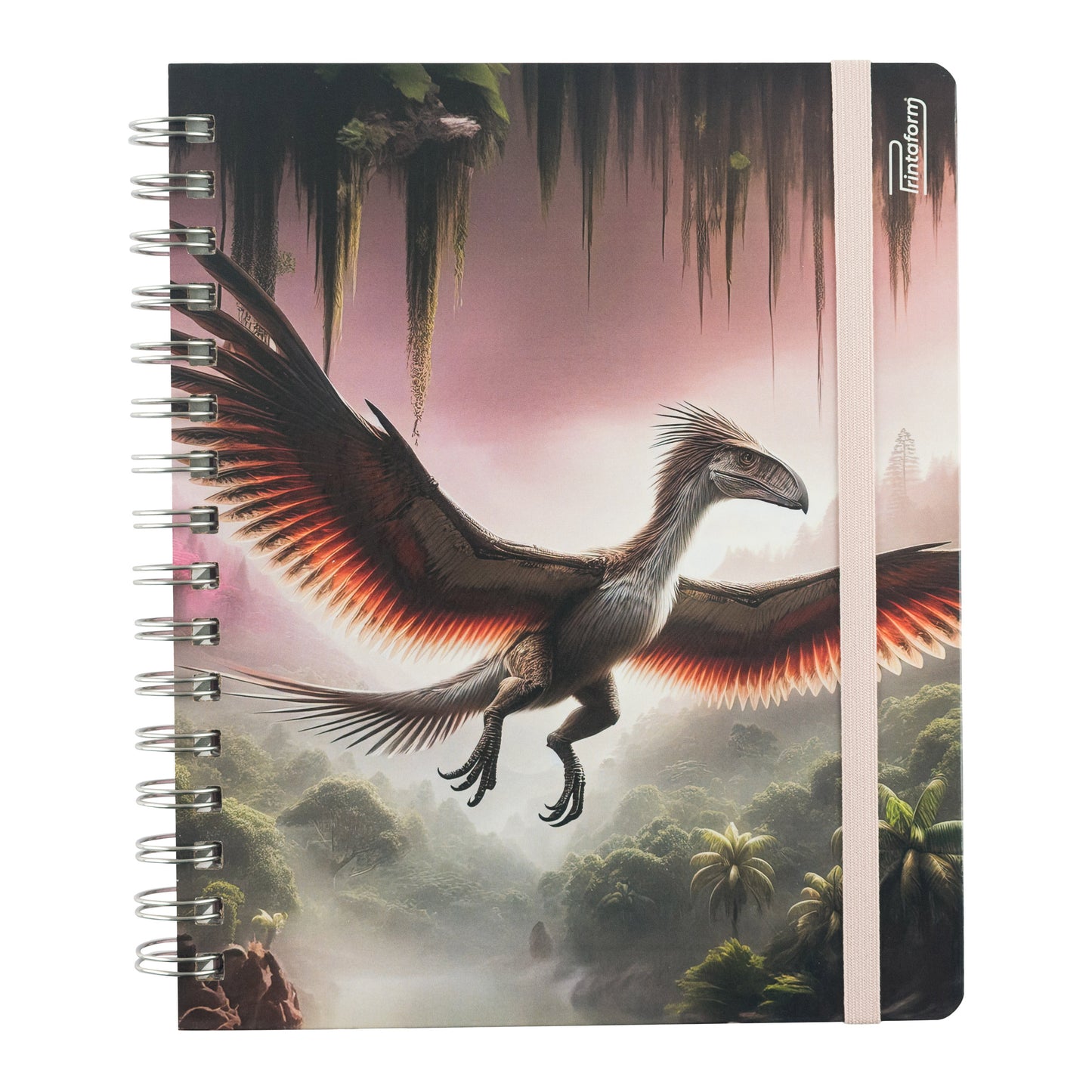 Libreta Dinosaurios Book, pasta dura, 100 hojas