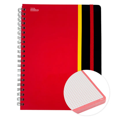 Libreta Sport Profesional pasta dura, 100 hojas