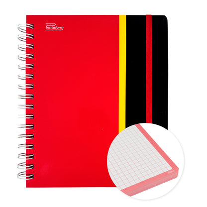 Libreta Sport Book, pasta dura, 100 hojas