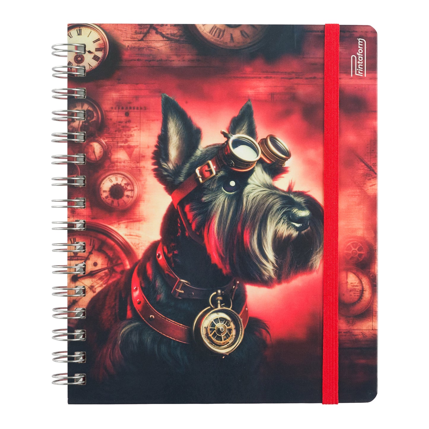 Libreta Mascotas Book, pasta dura, 100 hojas