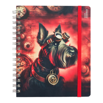 Libreta Mascotas Book, pasta dura, 100 hojas