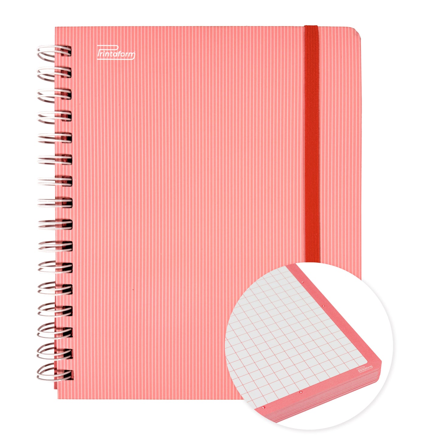 Libreta Arcoiris Pastel Book, pasta dura, 100 hojas