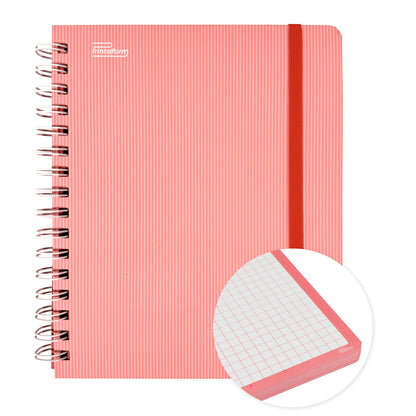 Libreta Arcoiris Pastel Book, pasta dura, 100 hojas