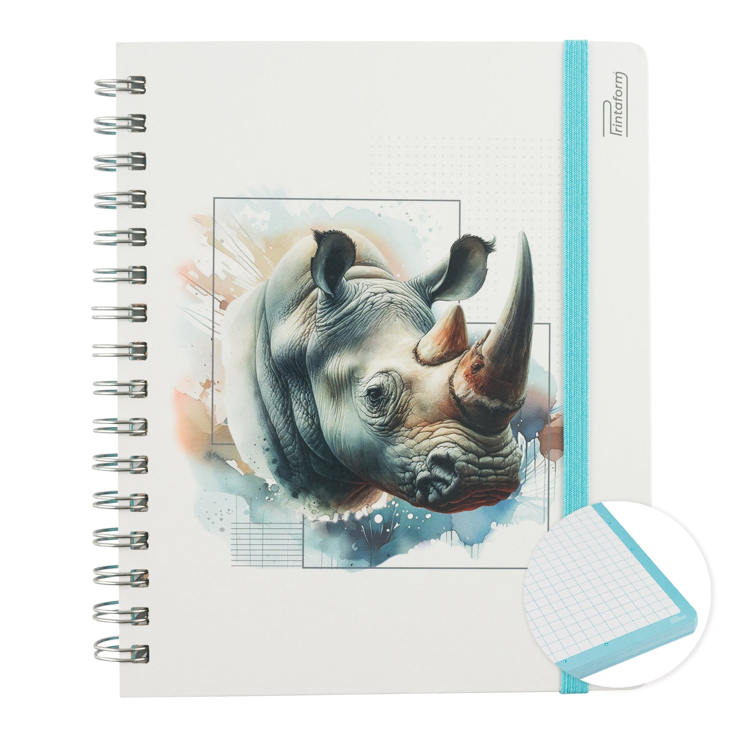 Libreta África Book, pasta dura, 100 hojas