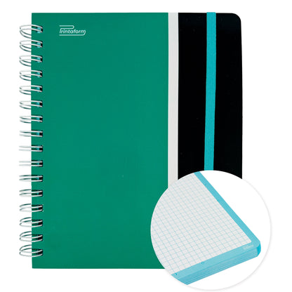 Libreta Sport Book, pasta dura, 100 hojas