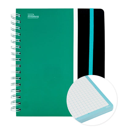 Libreta Sport Book, pasta dura, 100 hojas