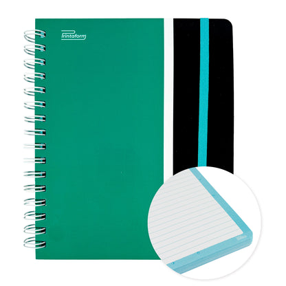 Libreta Sport Book, pasta dura, 100 hojas