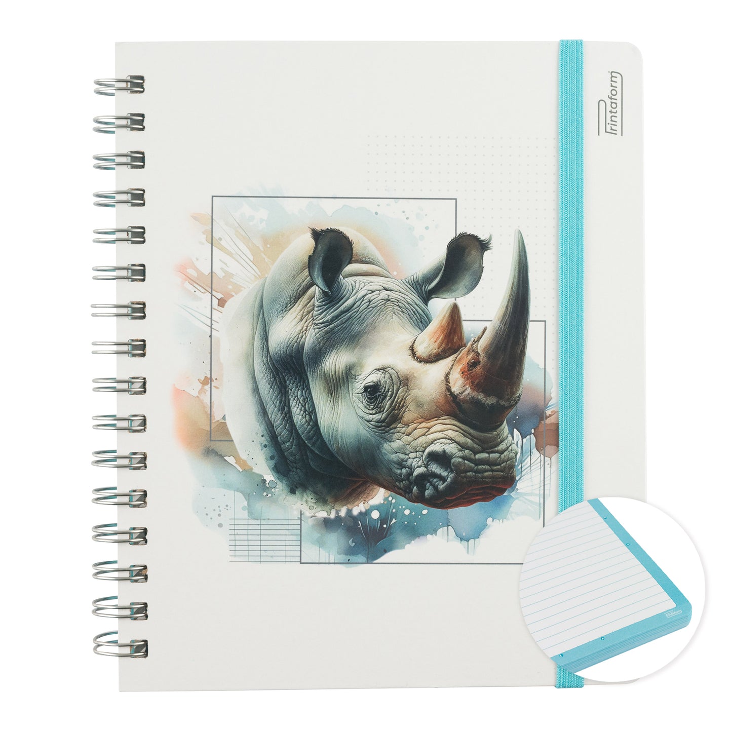 Libreta África Book, pasta dura, 100 hojas