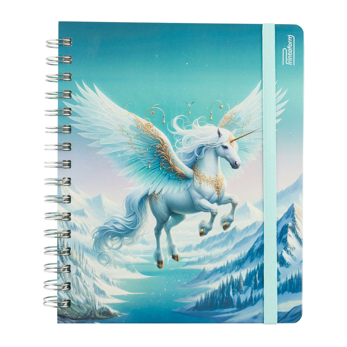 Libreta Unicornio Book, pasta dura, 100 hojas