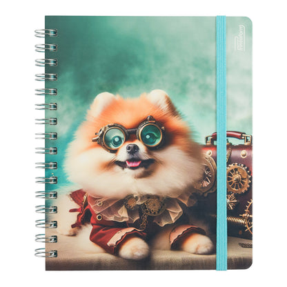 Libreta Mascotas Book, pasta dura, 100 hojas