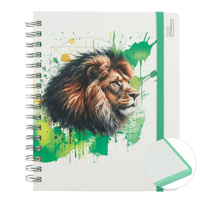 Libreta África Book, pasta dura, 100 hojas