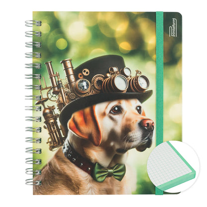 Libreta Mascotas Book, pasta dura, 100 hojas