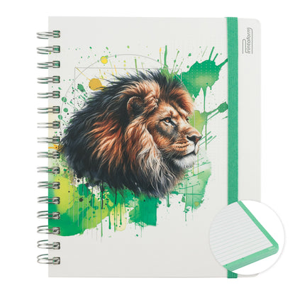 Libreta África Book, pasta dura, 100 hojas