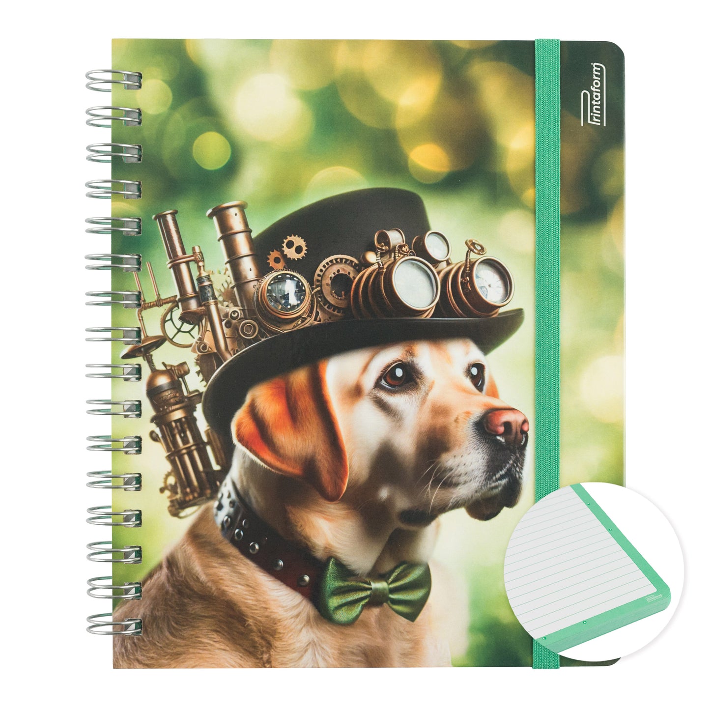 Libreta Mascotas Book, pasta dura, 100 hojas