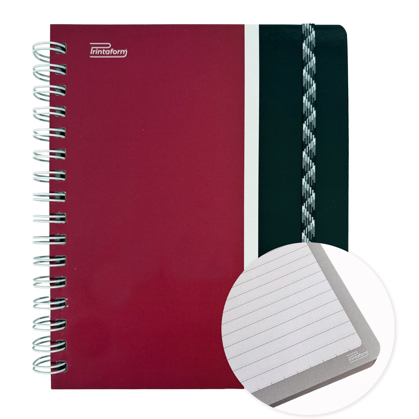 Libreta Sport Book, pasta dura, 100 hojas