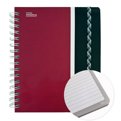 Libreta Sport Book, pasta dura, 100 hojas