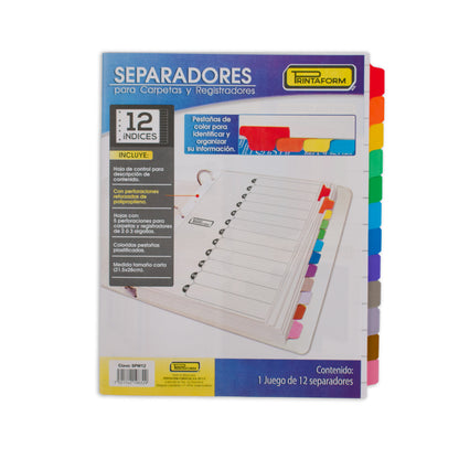 Separadores de hojas Premium