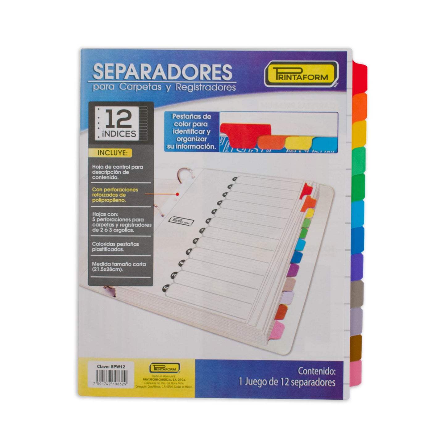 Separadores de hojas Premium