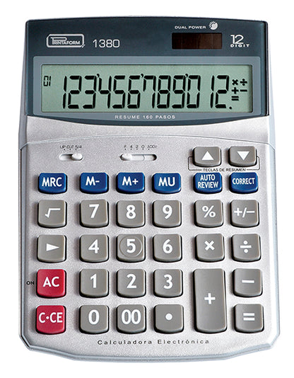 Calculadora Electrónica Portátil mod. 1380
