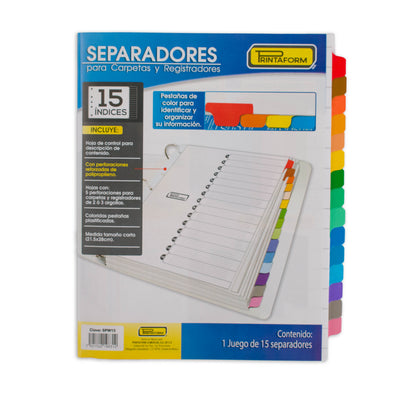 Separadores de hojas Premium