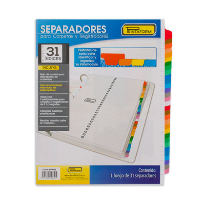 Separadores de hojas Premium