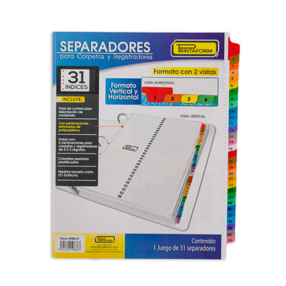 Separadores de hojas Premium
