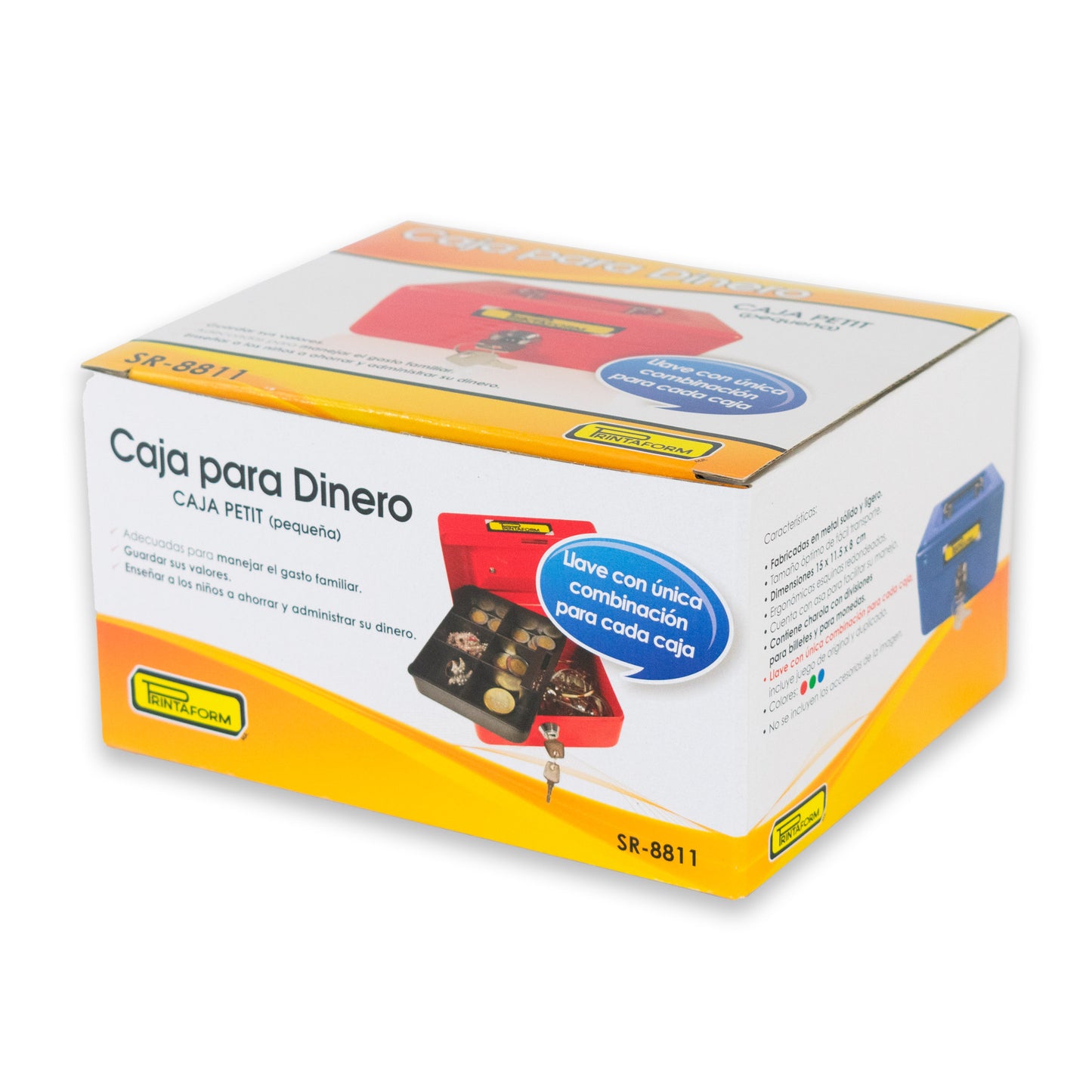 Caja para dinero o valores petit