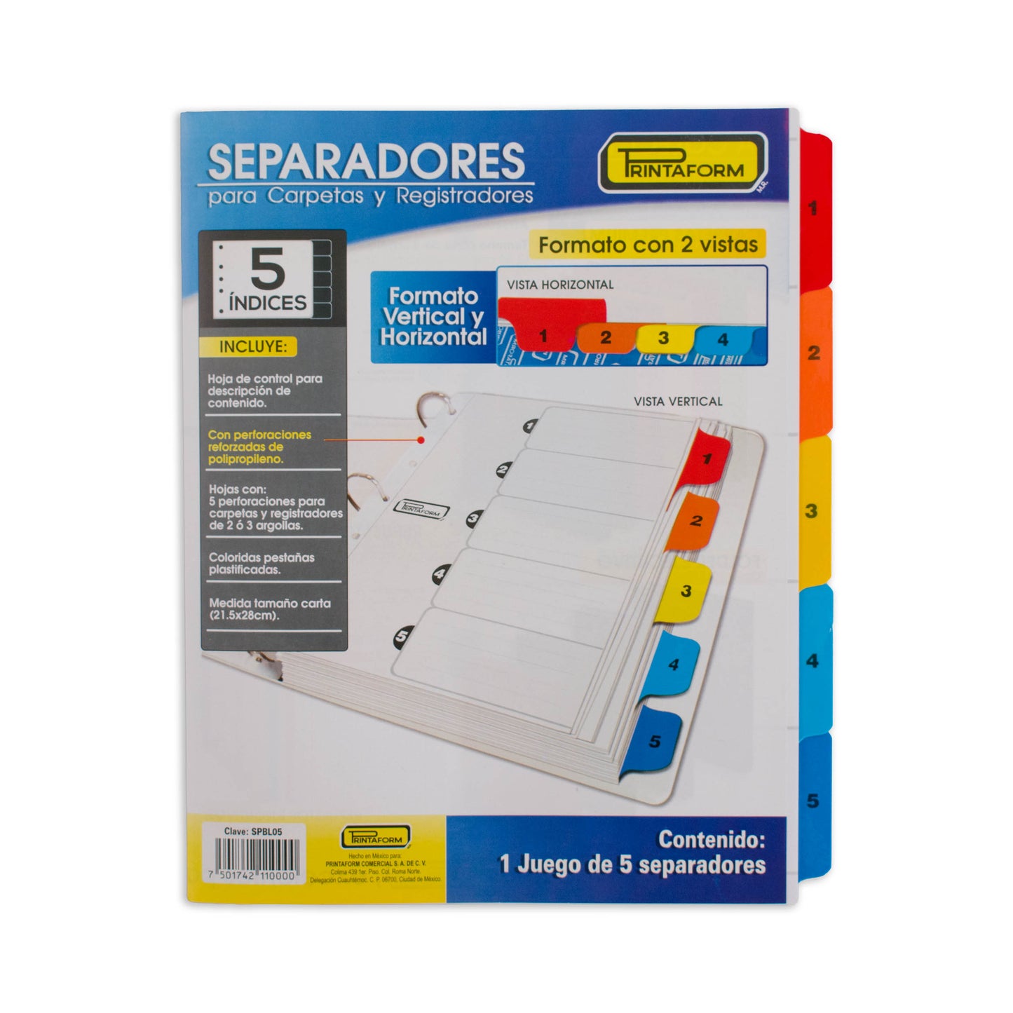 Separadores de hojas Premium