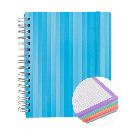 Libreta Universitaria Arcoíris book, 200 hojas