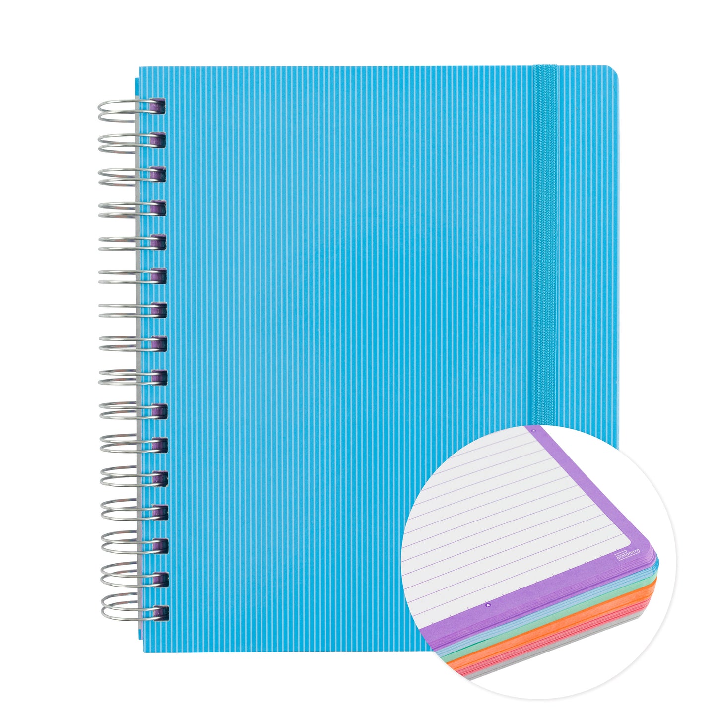 Libreta Universitaria Arcoíris book, 200 hojas