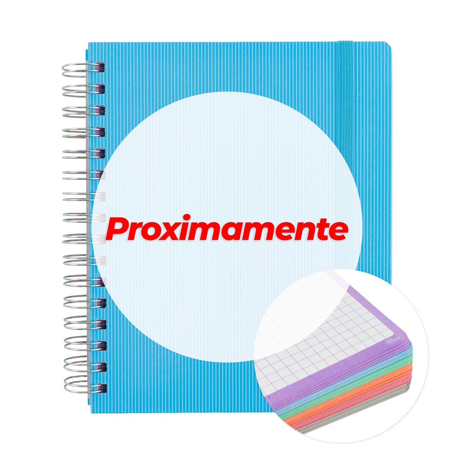 Libreta Universitaria Arcoíris book, 200 hojas