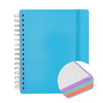 Libreta Universitaria Arcoíris book, 200 hojas