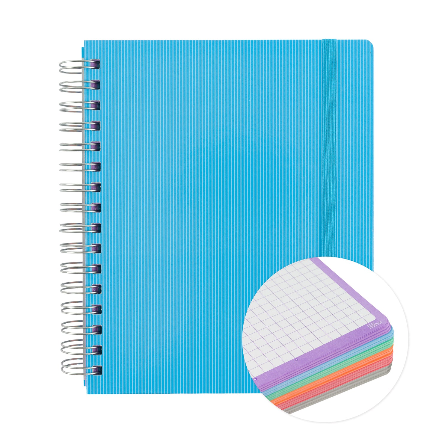 Libreta Universitaria Arcoíris book, 200 hojas
