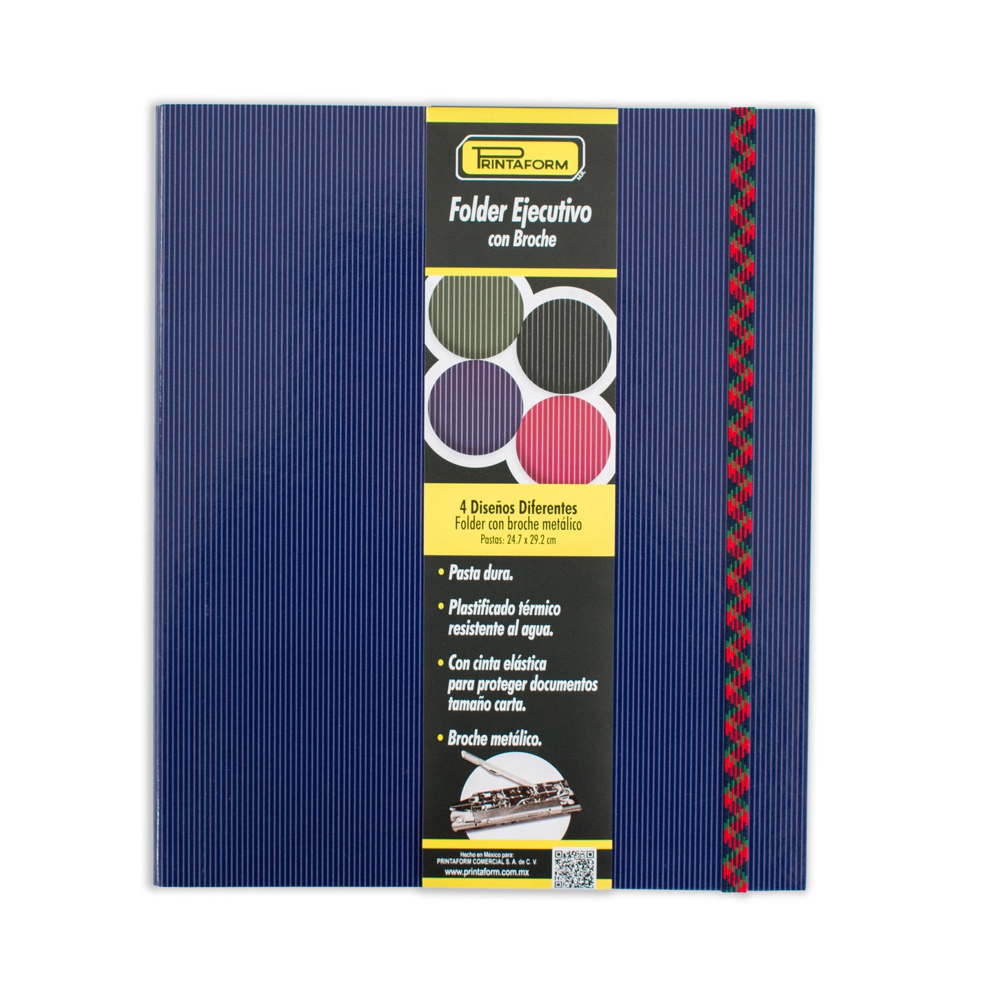 Folder Ejecutivo con broche