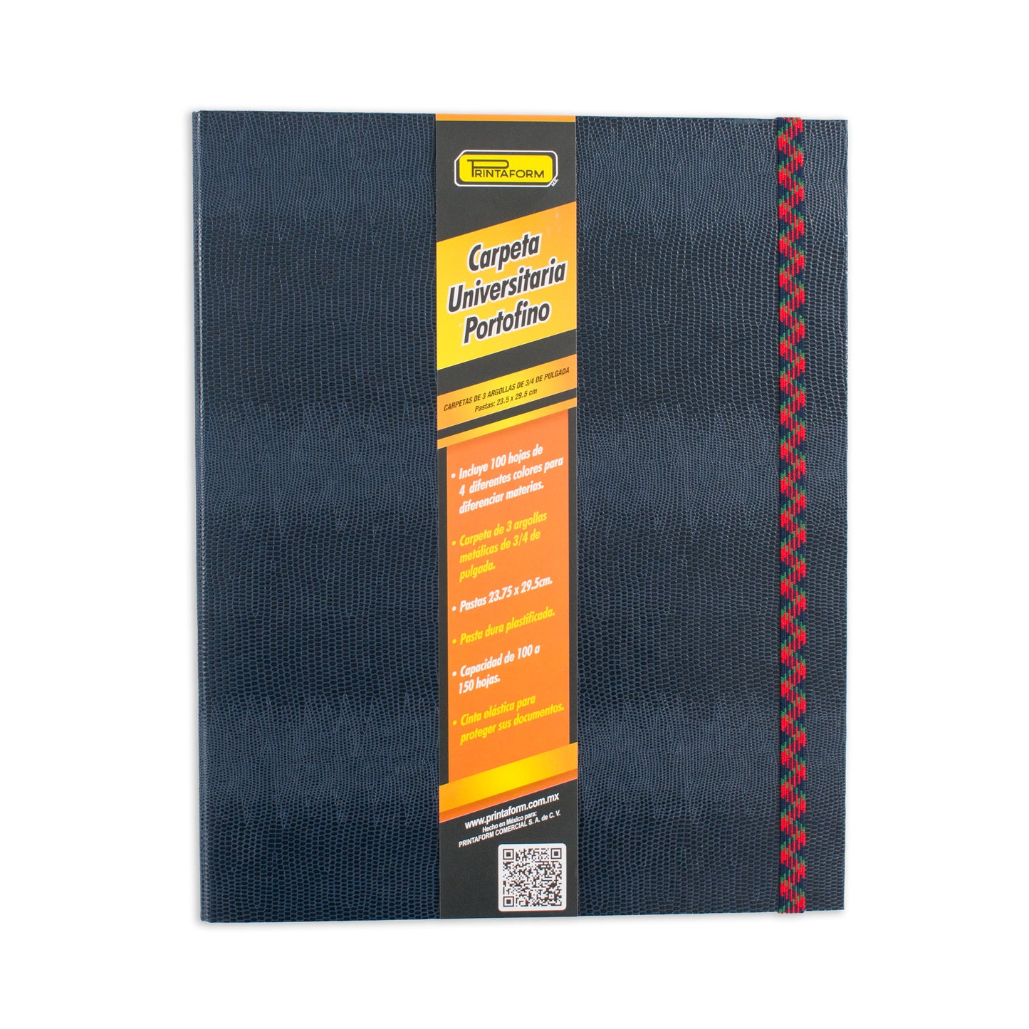 Carpeta Portofino Universitaria Cobra  3/4"