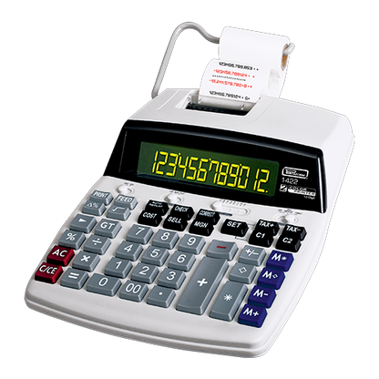 Calculadora de Escritorio c/impresora, mod. 1422