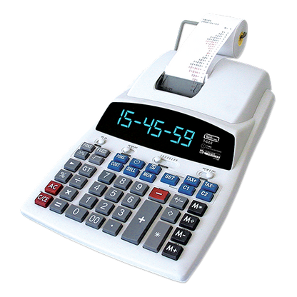 Calculadora escritorio c/impresora, mod. 1444