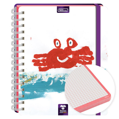 Libreta Teletón Book Pasta Dura