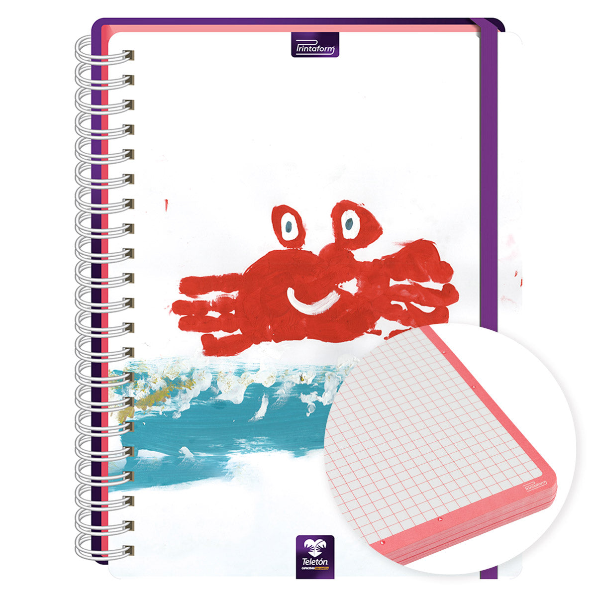 Libreta Teletón 2023 Profesional Pasta Dura