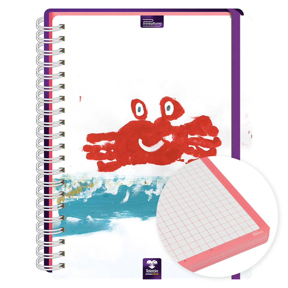 Libreta Teletón 2023 Profesional Pasta Dura