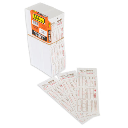 Tarjetas para Inventario físico B-4003 (marbetes)