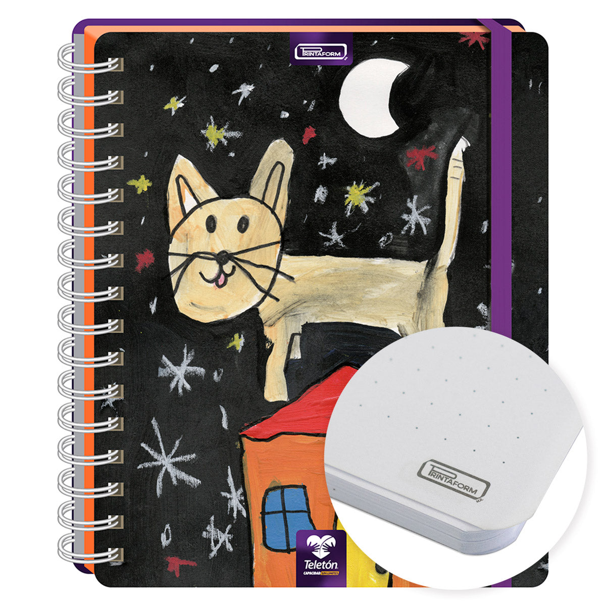 Libreta Teletón Book Pasta Dura