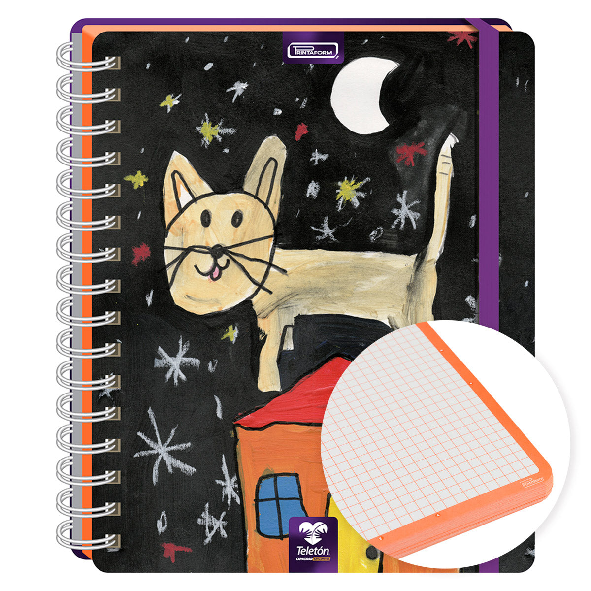 Libreta Teletón Book Pasta Dura
