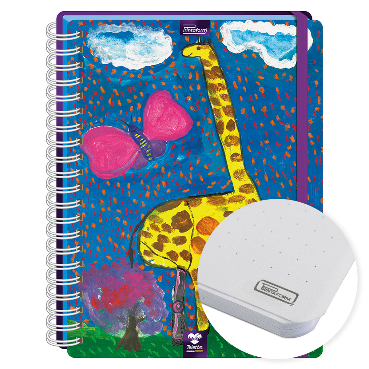 Libreta Teletón 2023 Profesional Pasta Dura