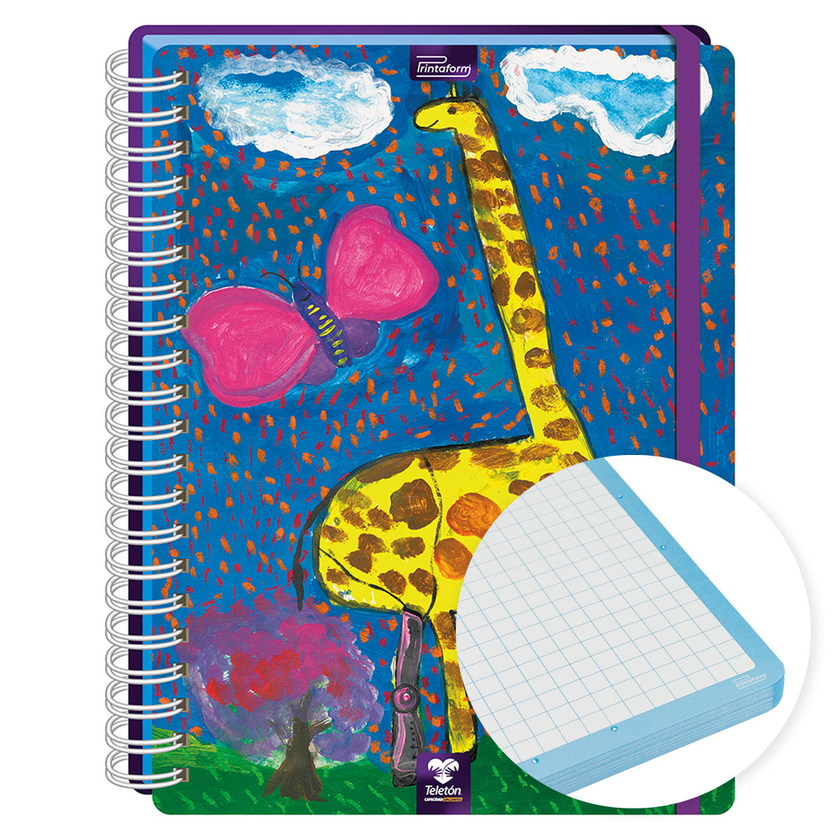 Libreta Teletón 2023 Profesional Pasta Dura