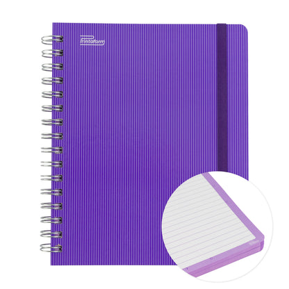 Libreta Arcoiris Book, pasta dura, 100 hojas