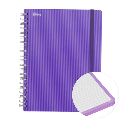 Libreta Arcoiris Profesional pasta dura, 100 hojas