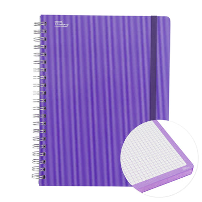 Libreta Arcoiris Profesional pasta dura, 100 hojas