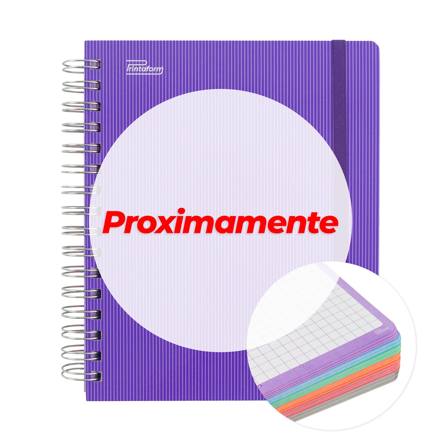 Libreta Universitaria Arcoíris book, 200 hojas